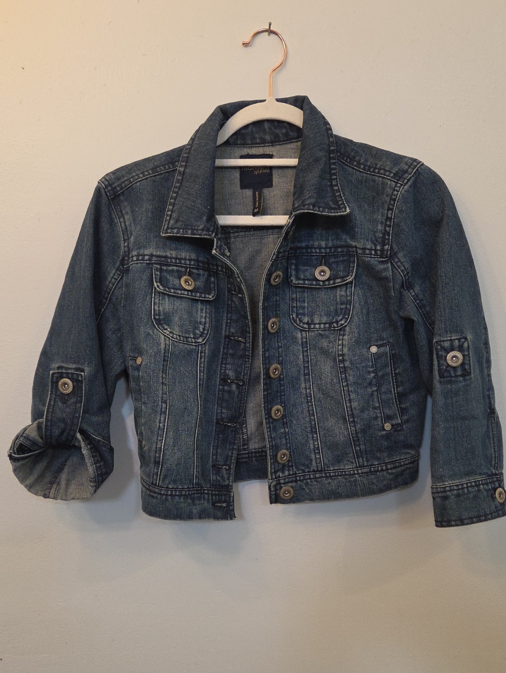 HIGHWAY Jeans - Denim Cropped Jacket -